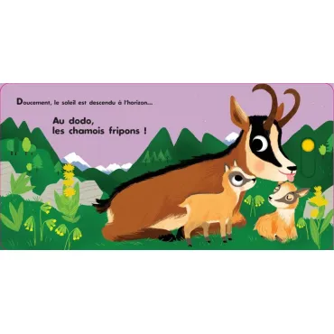 Au dodo - Les amis de la montagne - Livre animé