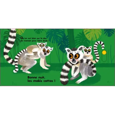 Au dodo - les amis de la jungle - Livre animé