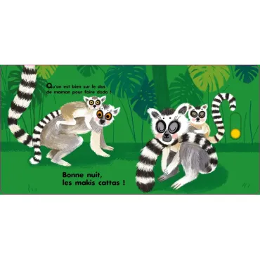 Au dodo - les amis de la jungle - Livre animé