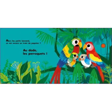 Au dodo - les amis de la jungle - Livre animé