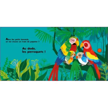 Au dodo - les amis de la jungle - Livre animé