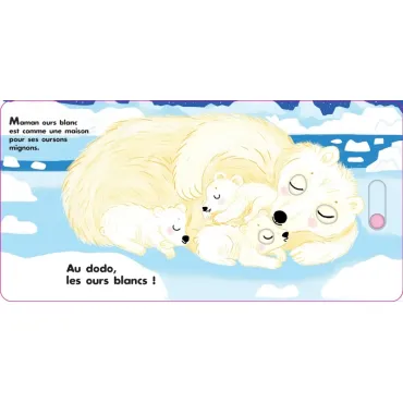 Au dodo - les amis du froid - Livre animé
