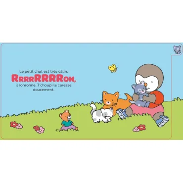 T'choupi et les animaux - Livre à onglets