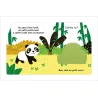 Cache-cache petit panda -  Livre matière