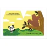 Cache-cache petit panda -  Livre matière