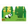 Cache-cache petit panda -  Livre matière
