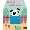 Cache-cache petit chien - Livre matière