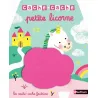 Cache-cache petite licorne - Livre matière