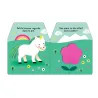 Cache-cache petite licorne - Livre matière