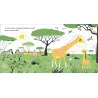 Promenade dans la savane - livre animé