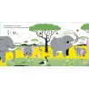 Promenade dans la savane - livre animé