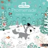 Promenade dans la neige - livre animé