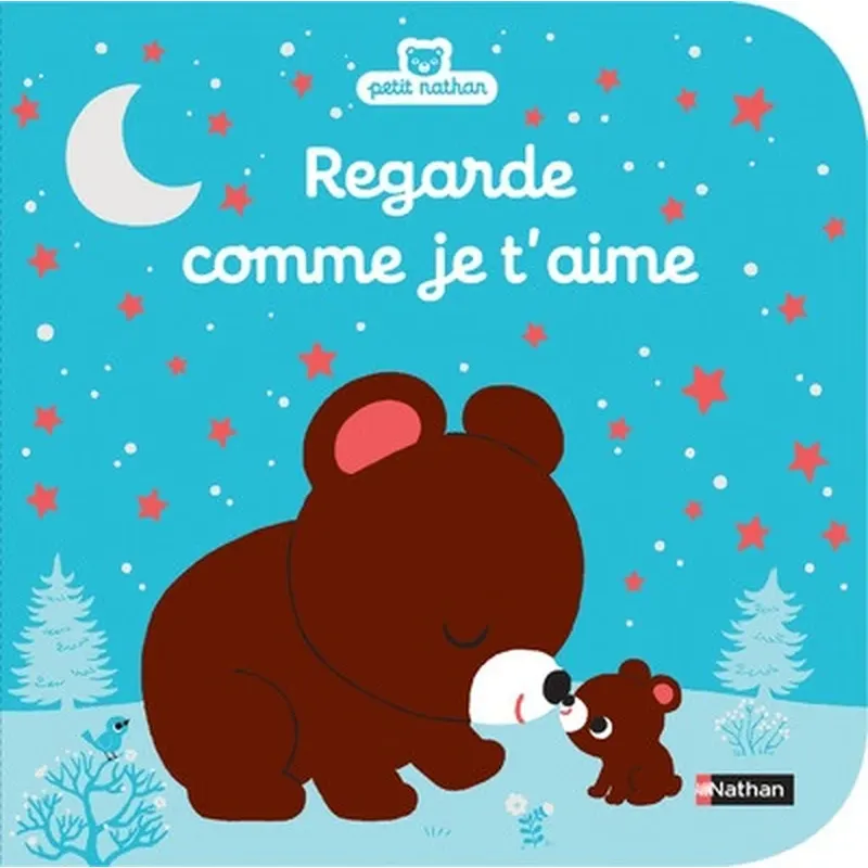 Regarde comme je t'aime - Livre d'éveil à toucher