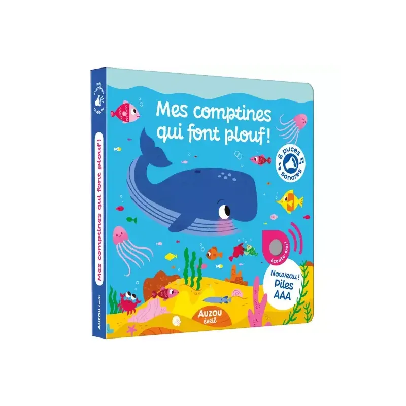 Mes comptines qui font plouf !