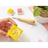 Kit DIY Home Déco - Mes tampons en linogravure sur torchon