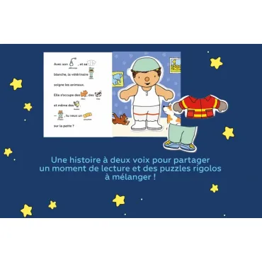 Livre puzzle : méli-mélo T'choupi