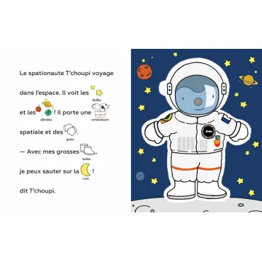 Livre puzzle : méli-mélo T'choupi