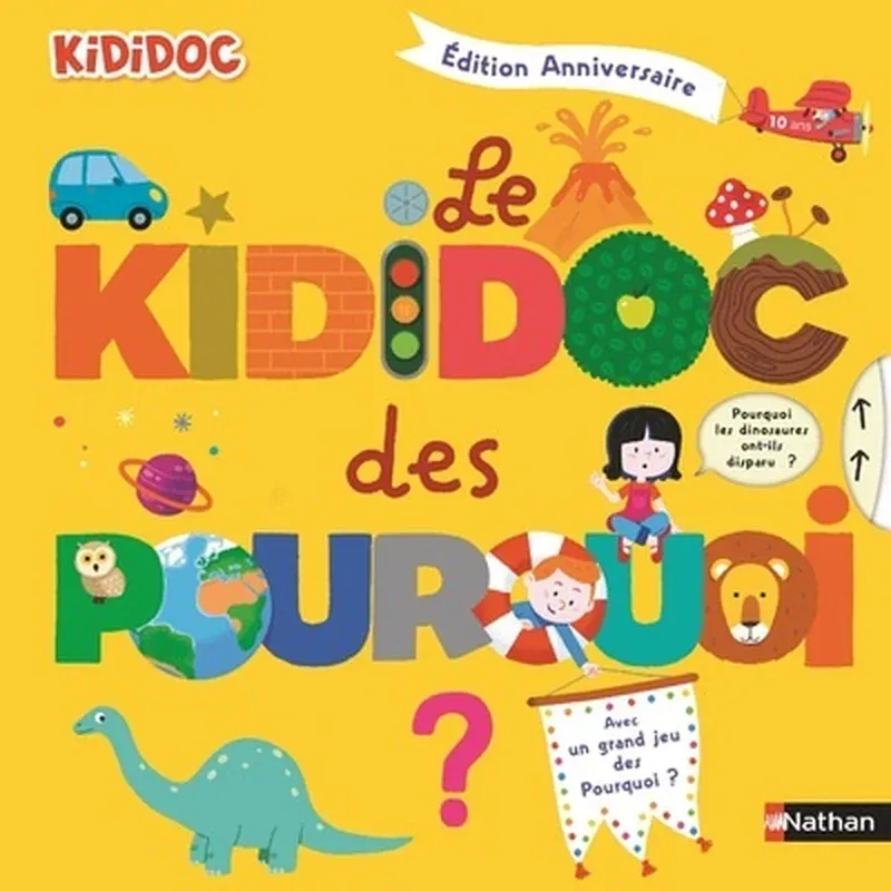 Le grand Kididoc des pourquoi ? - Le grand livre pop-up