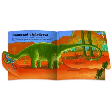 Les dinosaures - livre animé Kididoc