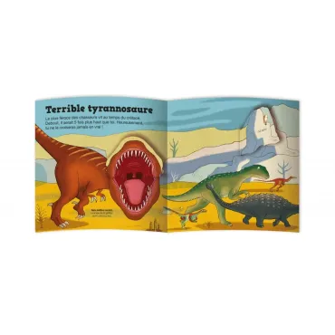 Les dinosaures - livre animé Kididoc