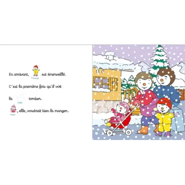 T'choupi à la neige - Une histoire à 2 voix