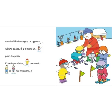 T'choupi à la neige - Une histoire à 2 voix