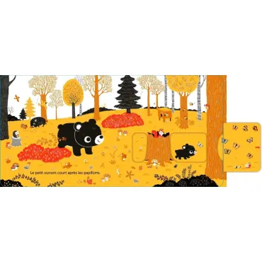 Promenade dans les bois - livre d'éveil animé