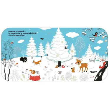 Regarde, c'est Noël ! - Livre d'éveil à toucher