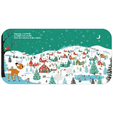 Regarde, c'est Noël ! - Livre d'éveil à toucher