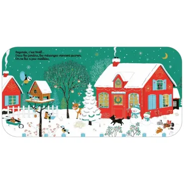 Regarde, c'est Noël ! - Livre d'éveil à toucher