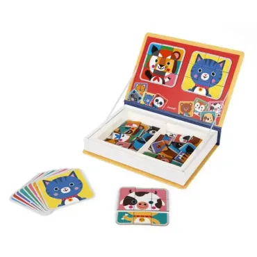 Magnéti'book - Mix & Match Animaux - 72 magnets