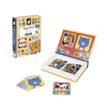Magnéti'book - Mix & Match Animaux - 72 magnets