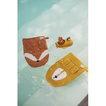 Gant de toilette 2-pack | Mr. Lion - Mr. Fox