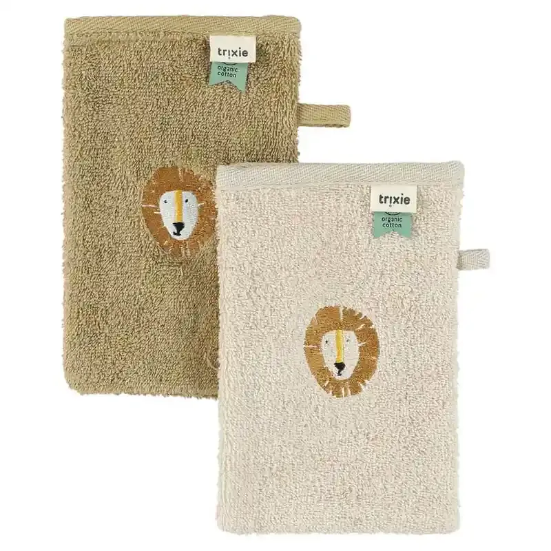 Gants de toilette 2-pack - Lion