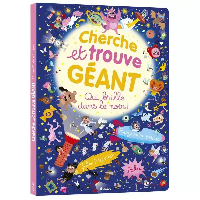 Cherche et Trouve géant - Qui brille dans le noir