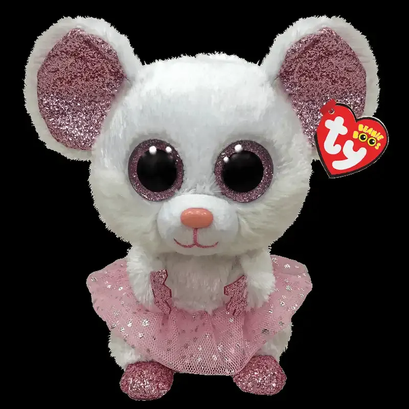 Beanie Boo's - Peluche Nina la souris - Small