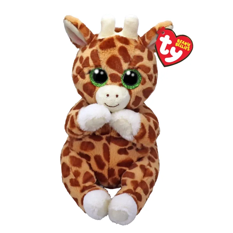 Beanie Bellies - Peluche Tippi la girafe - Small