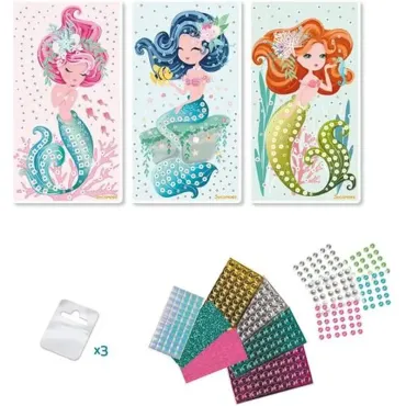 Stick'N Fun - Mini Mosaïques - Sirènes