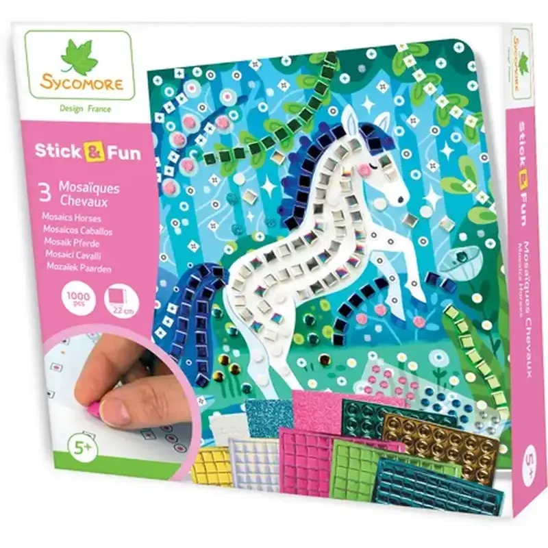 Stick'N Fun - Mosaïques - Chevaux