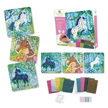 Stick'N Fun - Mosaïques - Chevaux