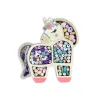 Les Perles - Coffret perles bois licorne