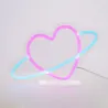 Lampe LED à Effet Néon - Planet Cœur
