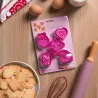 Set de 5 Emporte-pièces pour Biscuits - Love