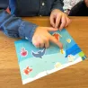 16 gommettes - Animaux de la mer et des fonds marins
