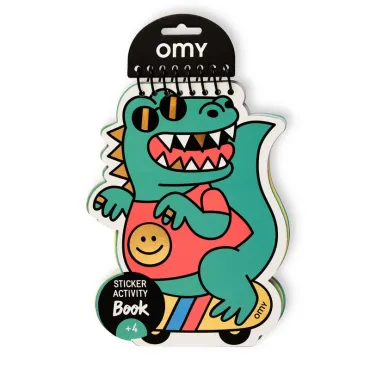 Carnet d'activité sticker - Dino