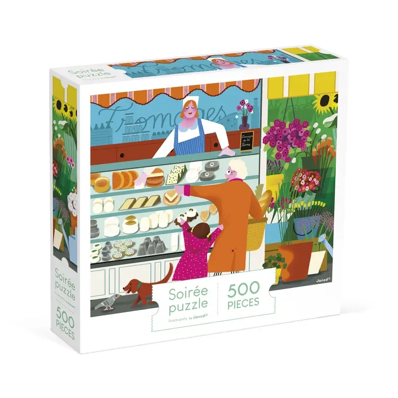 Puzzle sur le marché - 500 pcs