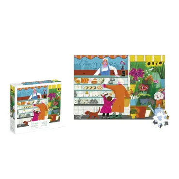Puzzle sur le marché - 500 pcs