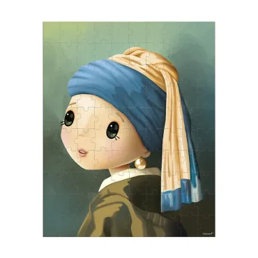 Puzzle inspiré de Vermeer - 100 pcs