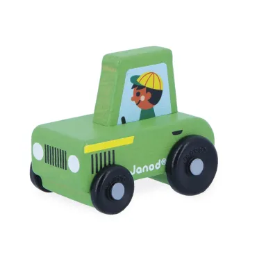 Cross roads - Tracteur vert