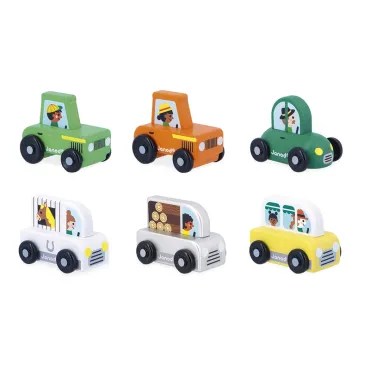 Cross roads - Tracteur vert